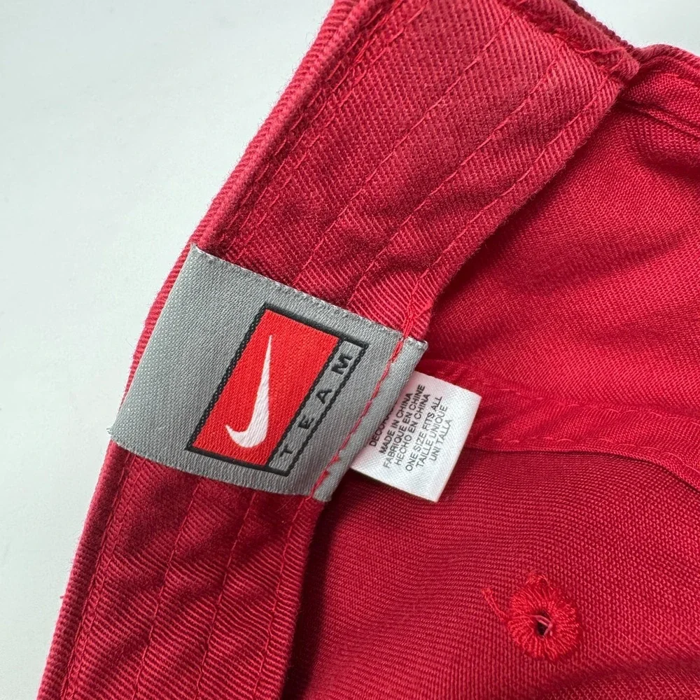 Vintage St‎ Louis Cardinals MLB Nike Team Hat Cap Red Adjustable Strap Back